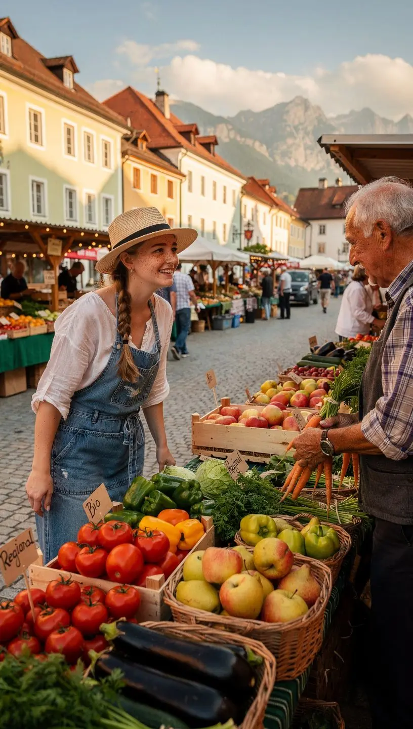 Ein Koch, der ein Gericht kreativ anrichtet und präsentiert.